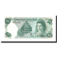 Billet, Îles Caïmans, 5 Dollars, L.1974, KM:6a, NEUF - Isole Caiman