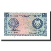 Billet, Chypre, 250 Mils, 1979-06-01, KM:41c, NEUF - Chypre