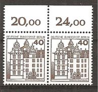 Berlin 1980 // Michel 614/614 A ** (5106) - Zusammendrucke