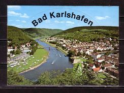 337a * BAD KARLSHAFEN * SELBSTKLEBEPOSTKARTE * GESAMTANSICHT MIT CAMPINGPLATZ **!! - Bad Karlshafen