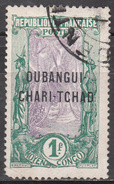 UBANGI-CHARI     SCOTT NO  20     USED         YEAR  1915 - Gebruikt