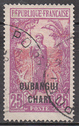 UBANGI-CHARI     SCOTT NO  30     USED         YEAR  1922 - Usati