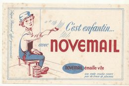 BUVARD  NOVEMAIL   Légèrement Taché Recto/verso - Produits Ménagers