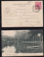 Brazil Brasil 1908 Picture Postcard FRIBURGO Parque RIO To ANVERS Belgium - Covers & Documents