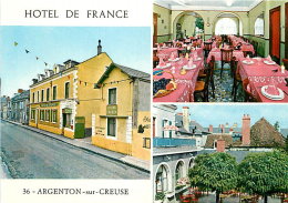 ARGENTON SUR CREUSE HOTEL DE FRANCE CARTE MULTIVUES - Other & Unclassified