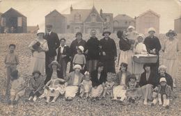 80-CAYEUX-SUR-MER- CARTE PHOTO-GROUPE DE LA PLAGE - Cayeux Sur Mer