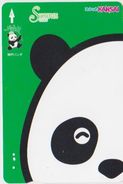 CARTOON - JAPAN - PREPAID TICKET - 177 - PANDA - COMIC - BD