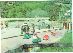 SOREDE (66) Cpsm Vallée Heureuse Parc De Jeux D'enfants Auto Tamponeuses - Autres & Non Classés