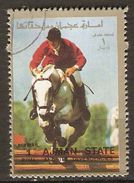 AJMAN     -    JUMPING  /  CHEVAL   -    Oblitéré - Salto