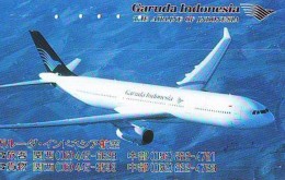 Télécarte  JAPON * GARUDA   (2266) * Phonecard JAPAN * Airplane * Flugzeug AVION * AIRLINES * - Avions