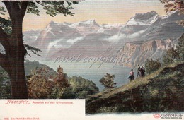 SUISSE_SCHWEIZ_SVIZZERA_"AXENSTEIN"_Ausblick Auf Den Urirothstock_Vg Il _ Originale 100%-2 Scann- - Stein