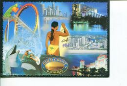 (818) Australia - (with Stamp At Back Of Card) - QLD - Gold Coast - Gold Coast