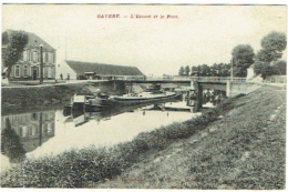 Delcampe - Gavere. L'Escaut Et Le Pont. Péniche. - Gavere