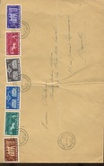 1951 Balance Du Luxembourg Oblitérée 1er Jour Sur Grande Enveloppe - Gebruikt