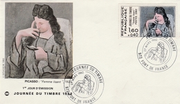 Fort De France - Journée Du Timbre 1982 Picasso - Storia Postale