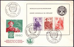 BELGIUM - BELGIQUE - REFUGIE MS - FDC  CHARLEROI - 1960 - 1951-1960