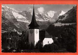 NEF-02  Kirche Frutigen Mit Balmhorn.  Gelaufen In 1944 - Frutigen