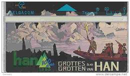 Belgique - Grottes De Han - N° 96 - 523 E (spéciale - 16400 Ex) - Senza Chip