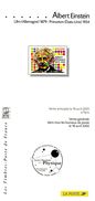 FRANCE 2005 : Fascicule Publicitaire Avec Photo Du Timbre + Cachet 1er Jour " ALBERT EINSTEIN " - Albert Einstein