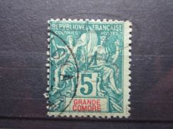 VEND BEAU TIMBRE DE GRANDE COMORE N° 4 !!! - Used Stamps