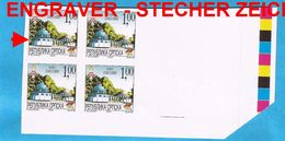 2002 248 I ENGRAVER  STECHER TERME  KURORTE SALUTE SEHR SELTEN   RRR IMPERFORATE BOSNIA HERZEGOWINA REPUBLIKA SRPSKA MNH - Bäderwesen