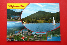 Klopeiner See - Kärnten - Sankt Kanzian - Österreich - Segelboot - AK Gel. - Klopeinersee-Orte