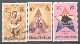 The Gilbert & Ellice Islands 1970 Yvert 165-167, Christmas - MNH - Gilbert- En Ellice-eilanden (...-1979)
