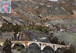 48-ISPAGNAC- LE PONT DE QUEZAC SUR LE TARN VUE DU CIEL - Altri & Non Classificati