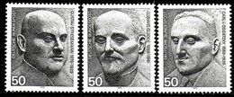 ALLEMAGNE   N° 720/22  * *     Prix Nobel De La Paix Stresemann  Quidde Ossietzky - Nobel Prize Laureates