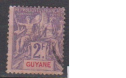 GUYANE         N°   48 ( 2 )    OBLITERE         ( O    3583 ) - Usados