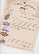 Entête Pneu   Michelin  1957 - Automobilismo