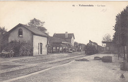 VALMONDOIS  La GARE( Plan Animé Dont TRAIN ) - Valmondois