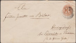 Tour Et Taxis 1865 (??), Entier Postal, Enveloppe à 3 Silber Gr. - Briefe U. Dokumente