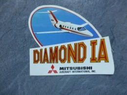 AVIATION Autocollant Diamont IA Mitsubishi  ; Ref  702 VP 35 - Autocollants