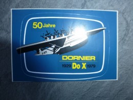 AVIATION Autocollant DORNIER Do X 1929-79   ; Ref  703 VP 35 - Stickers