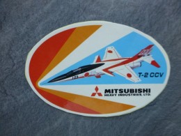 AVIATION Autocollant Mitsubishi Heavy Industries Ltd ; Ref  723 VP 35 - Pegatinas