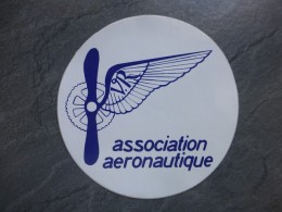 AVIATION Autocollant  Association Aéronautique ; Ref  735 VP 35 - Autocollants