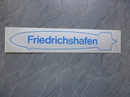 AVIATION Autocollant Zeppelins Friedrichshafen    ; Ref  742 VP 35 - Stickers