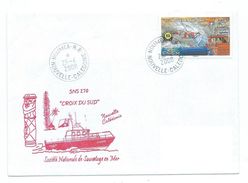 15882 - SNSM - SAUVETAGE EN MER - VEDETTE CROIX DU SUD NOUMÉA  - TIMBRE SNSM 2008 - Maritime Post