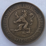 Medaille. Verein Fur Bewegungsspiele Wien. 32mm - Professionnels / De Société