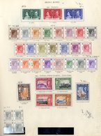 BRITISH COMMONWEALTH KGVI Collection Of 2188 Stamps Housed In The Printed Album, Mixed Condition Incl. Some Adhering To - Other & Unclassified