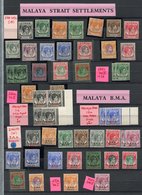 MALAYA - STRAITS SETTLEMENTS 1937-41 Set + Die II 2c, 4c & 5c, B.M.A 1945-48 Set + Extras, MALACCA 1949 Set, PENANG 1942 - Other & Unclassified