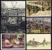 MISCELLANEOUS ACCUMULATION Of Cards Incl. Royalty, Franco - British Exhibition, War Time, General Mixture. (approx 430) - Non Classés