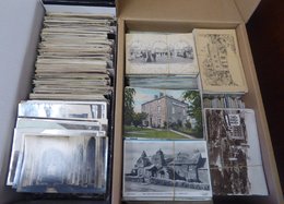 ENGLAND Box Of Approx 1500 Cards, Plus English Churches & Cathedrals Box Of Approx 950 Cards. - Unclassified