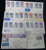 1935 Silver Jubilee Covers (20) Of Which 14 Are Registered With All Four Values, 3 Not Registered  With All Values And 3 - Altri & Non Classificati