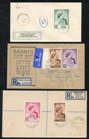 1948 Silver Wedding Covers (7) Incl. Bermuda, Gold Coast, Turks & Caicos Islands, St Lucia And Leeward Islands (3) - One - Altri & Non Classificati