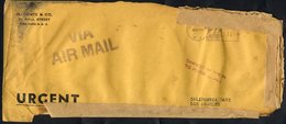 1955 (17th Dec) HOLLYWOOD SC Cacheted Crash Cover From New York To Miami Beach With Marginal Enclosure, Also Miami P.O. - Other & Unclassified