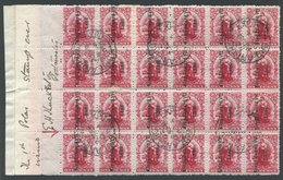 1908 New Zealand Universal Penny Postage 1d Rose-carmine Overprinted 'King Edward VII Land' (SG.A1) Left Hand Marginal B - Autres & Non Classés