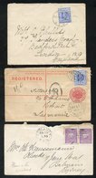 1893-1911 Covers Or Postcards (11) & Postal Stationery Items (8) With A Range Of Postmarks Including Smaller Towns (Twee - Otros & Sin Clasificación