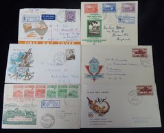 FIRST DAY COVERS (66) Mostly 1950's & 60's, But Includes 1937 Sesqui-centenary Of New South Wales (2), 1949 10s Definiti - Andere & Zonder Classificatie